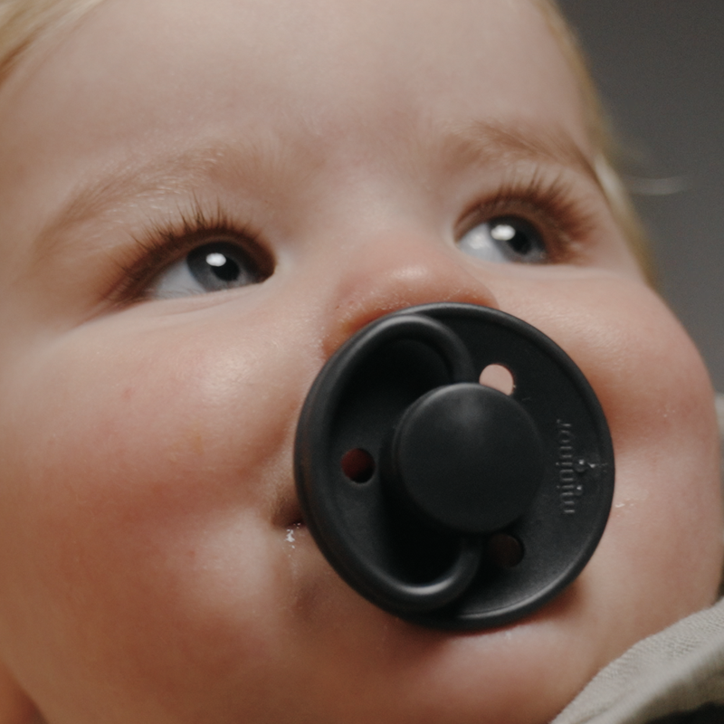 Mininor - Round Pacifier Silicone 0M