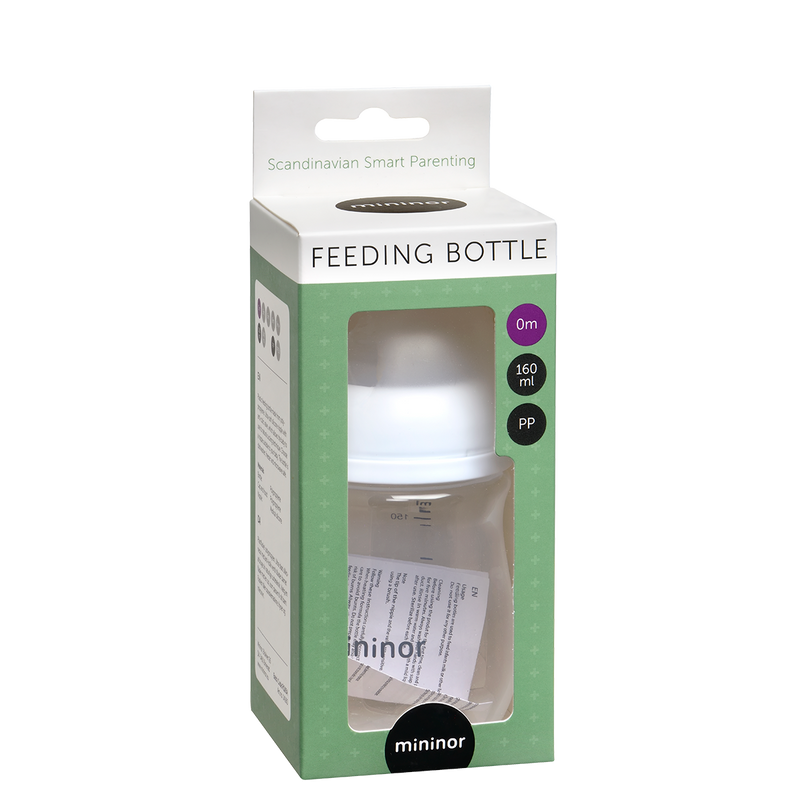 Mininor - Feeding Bottle (Pp) 160ml 0M