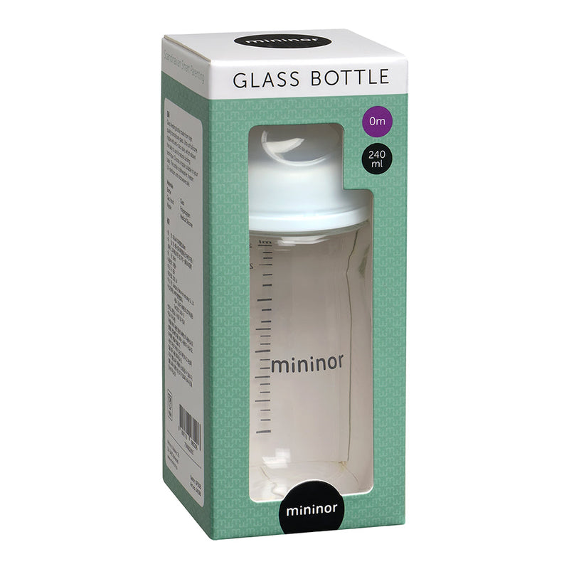 Mininor - Glass Bottle 240ml 0M