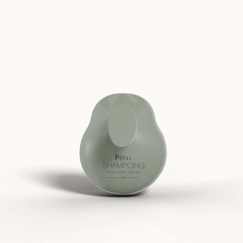 Biodegradable massaging brush