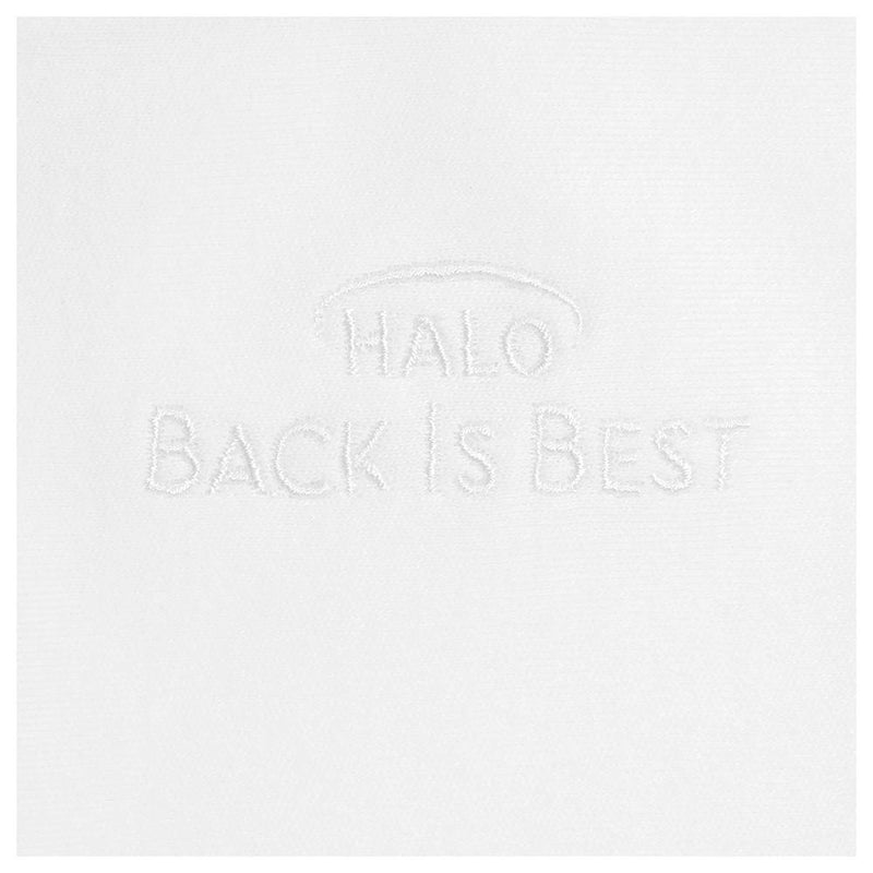HALO SleepSack Swaddle 1.5 TOG 100% Cotton White