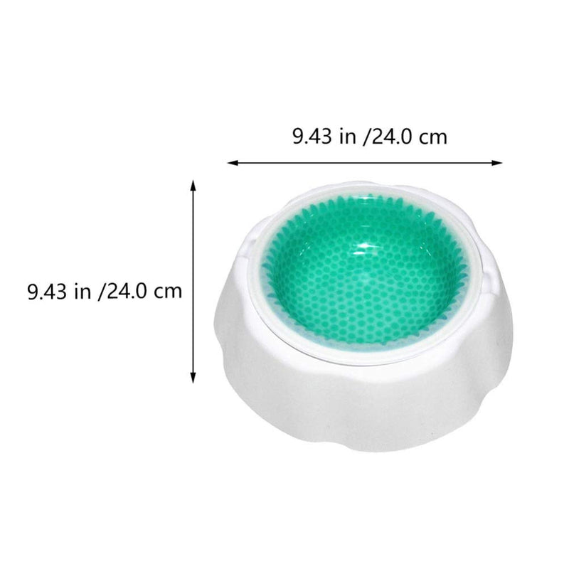 Beat the Heat : Freezable Cooling Bowl (Green)