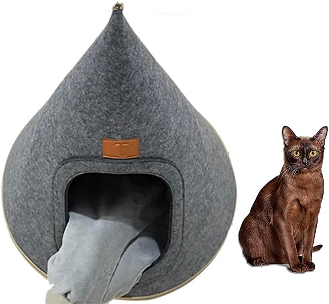 Chic Pet Haven: The Pet Retreat Teepee Tent (60 CM)
