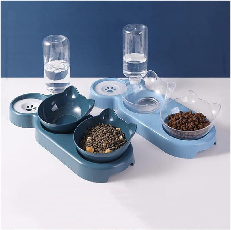 Whisker Wonderland: Innovative Triple Pet Bowl