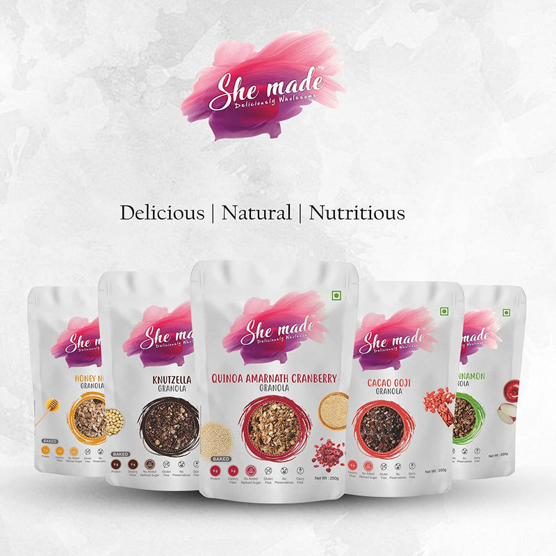 She Made  Knutzella Granola 250g