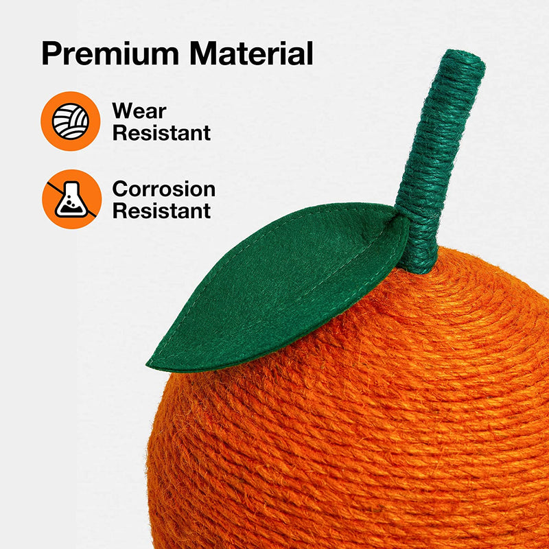 Citrus Bliss: The Orange Sisal Scratching Delight