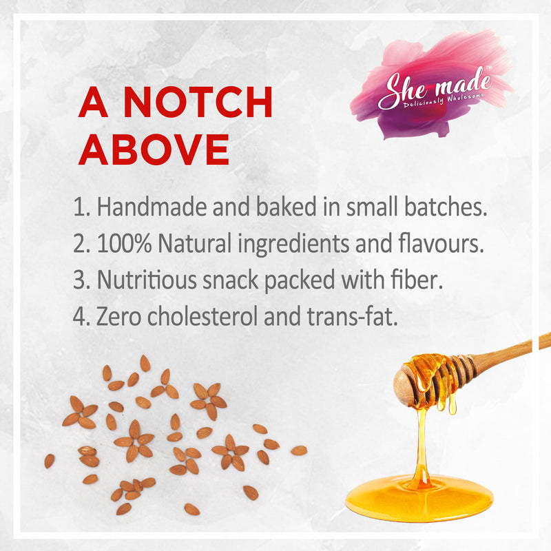 She Made Almond Biscotti 150g