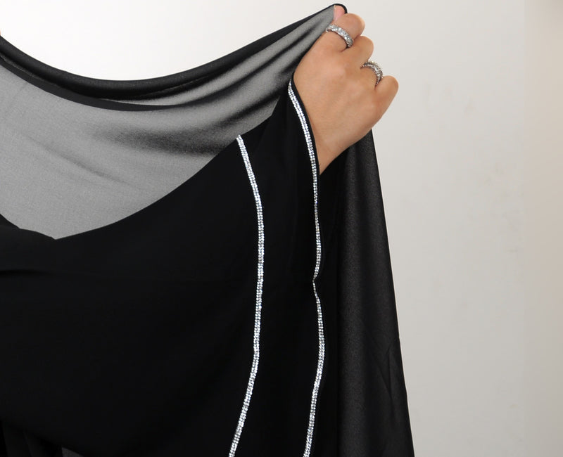 Amal Silver Abaya