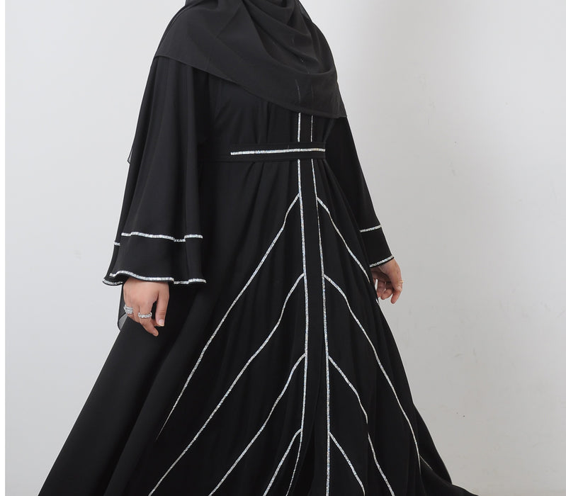 Amal Silver Abaya