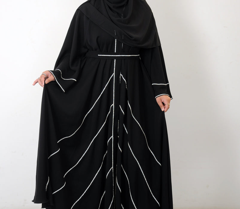 Amal Silver Abaya