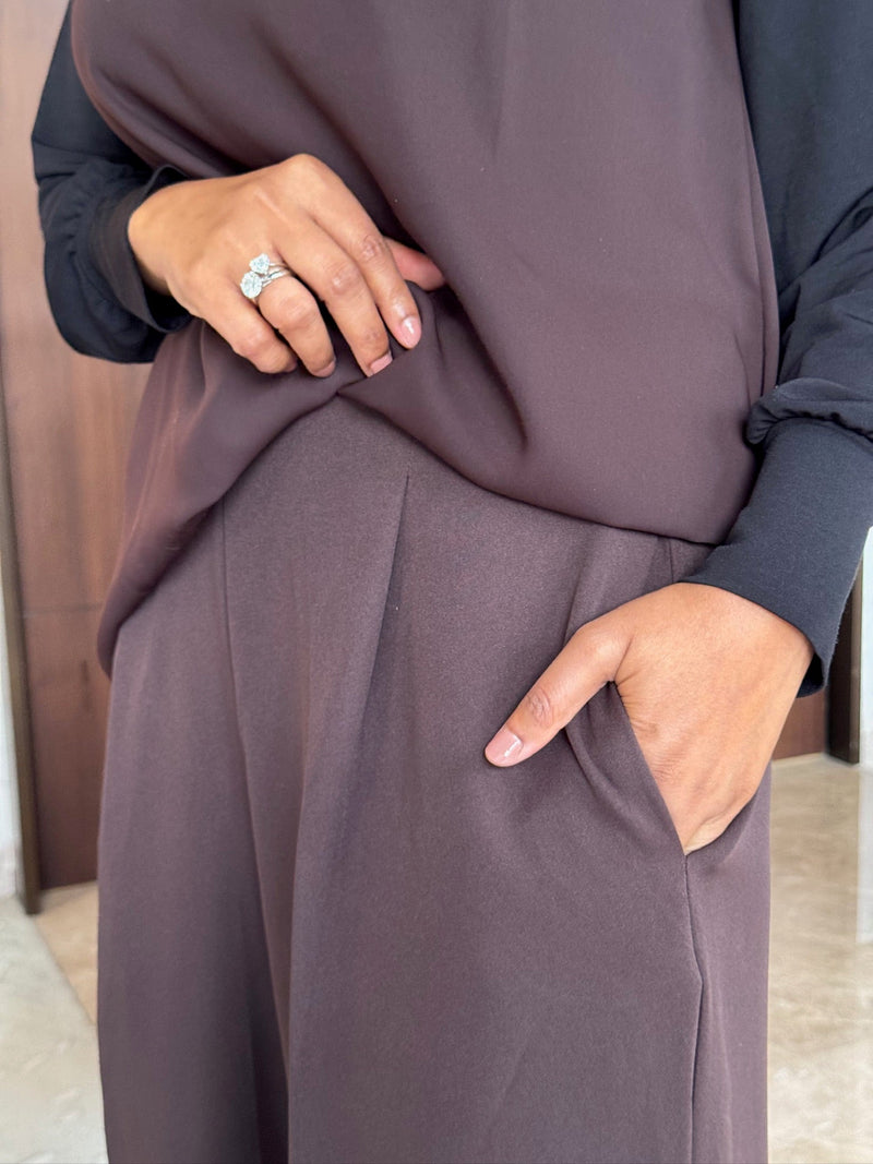 Amina trousers and tank top set