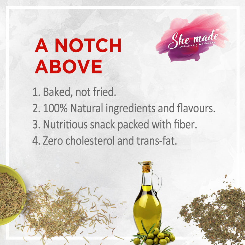 She Made Herb Crackers 150g