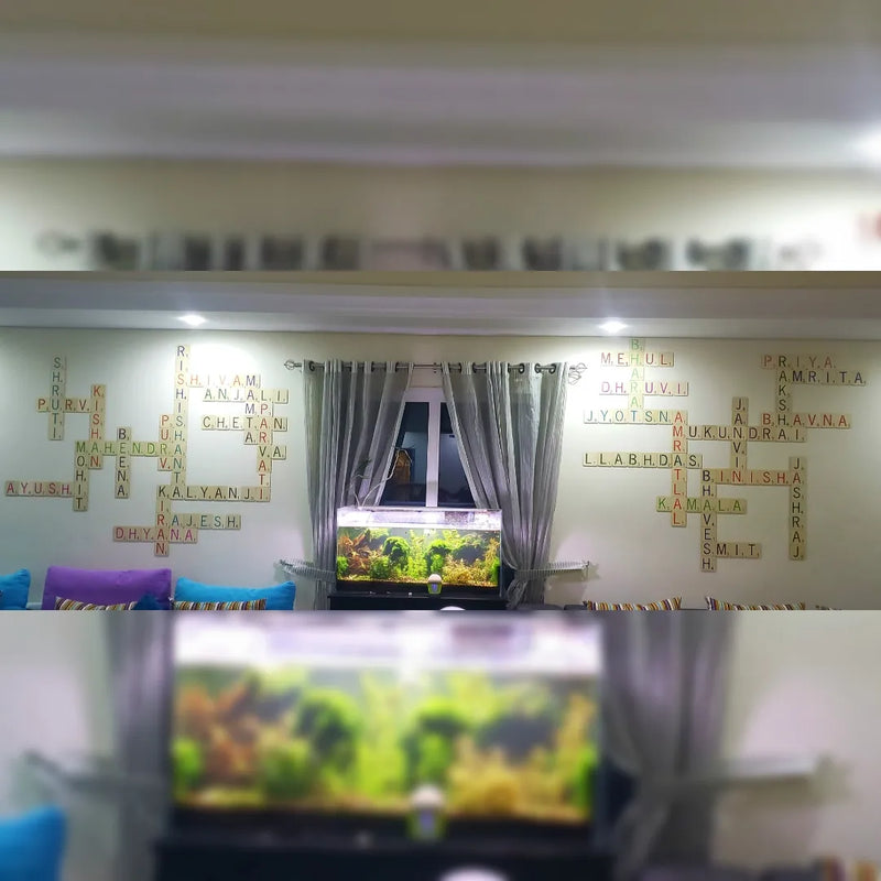 SCRABBLE TILE WALL ART
