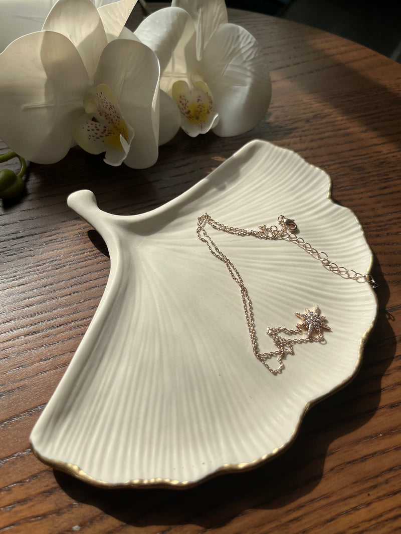Ginko Leaf Tray
