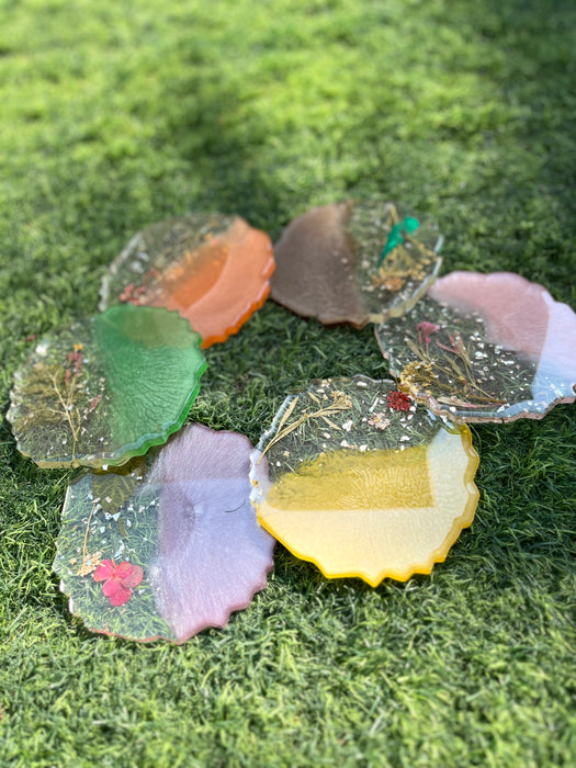 Pearl Flower Coasters