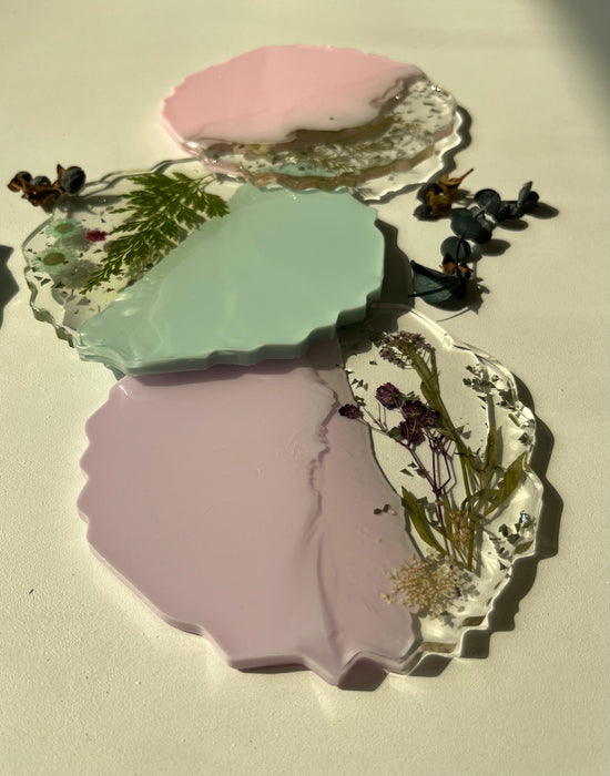 Pearl Flower Coasters