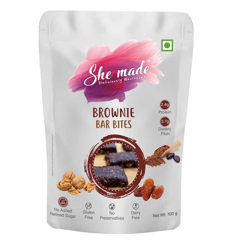 She Made Brownie Bar Bites 100g
