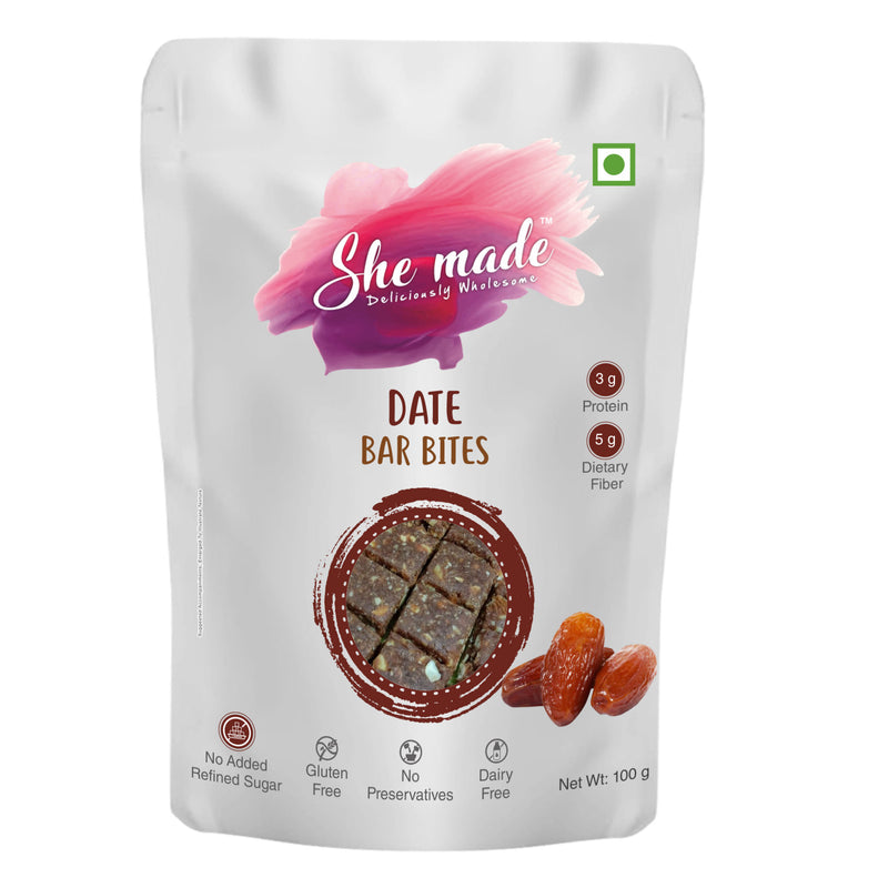 She Made Date Bar Bites  100g
