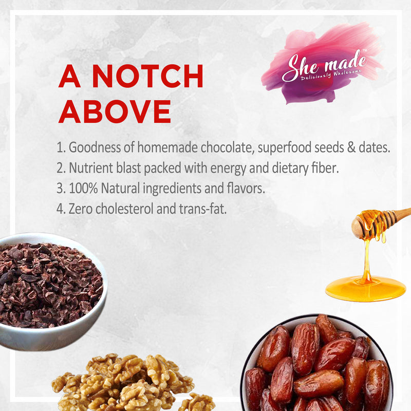 She Made Brownie Bar Bites 100g