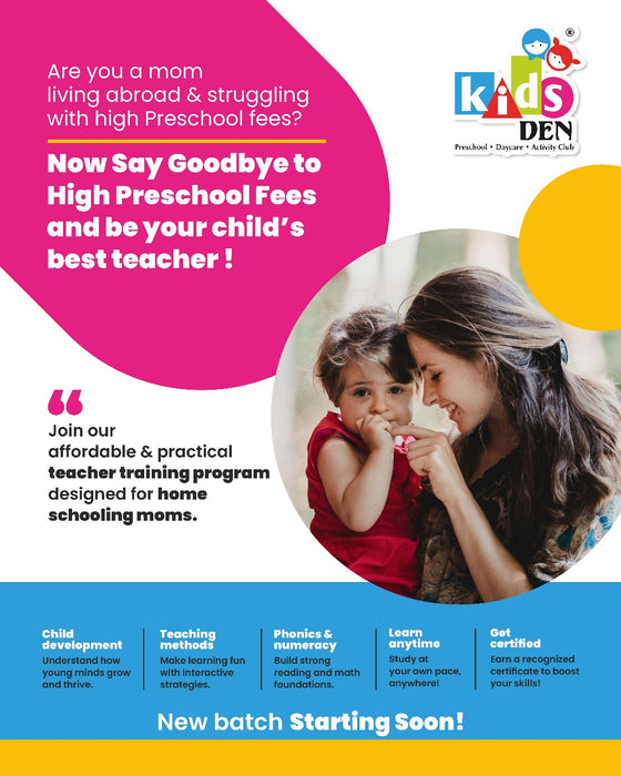Affordable Teacher Training Program for Moms Living Abroad!