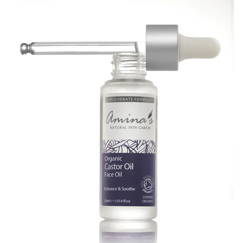 Organic Castor Face Oil Dropper