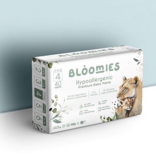 Bloomies Baby Training Pants - Size 4 (Baby 9-14kg)