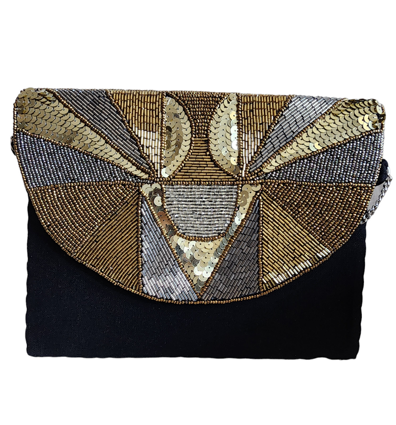 Black Bohemian Handmade Bag  - Style Bazaar