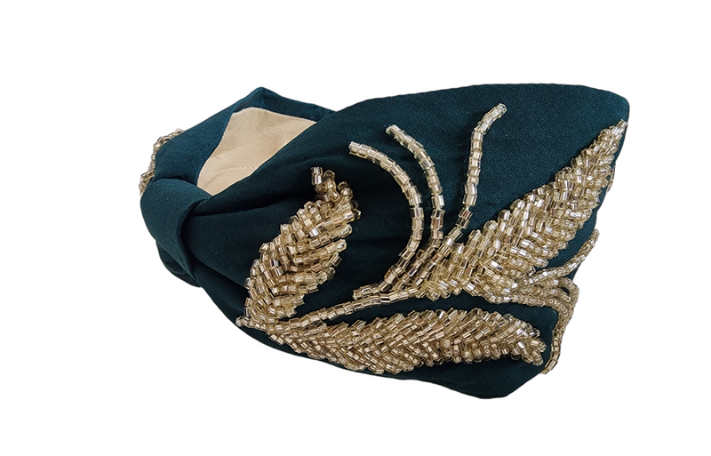 Leafy Handmade Headband  - Style Bazaar