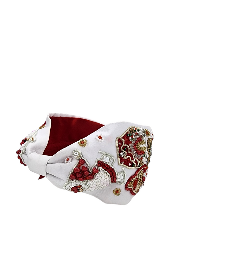 Jingle Bell Handmade Headband    - Style Bazaar