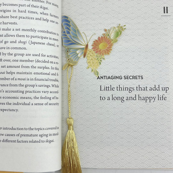 Butterfly-Shaped Bookmarks with Floral Accents by ItsHerWay