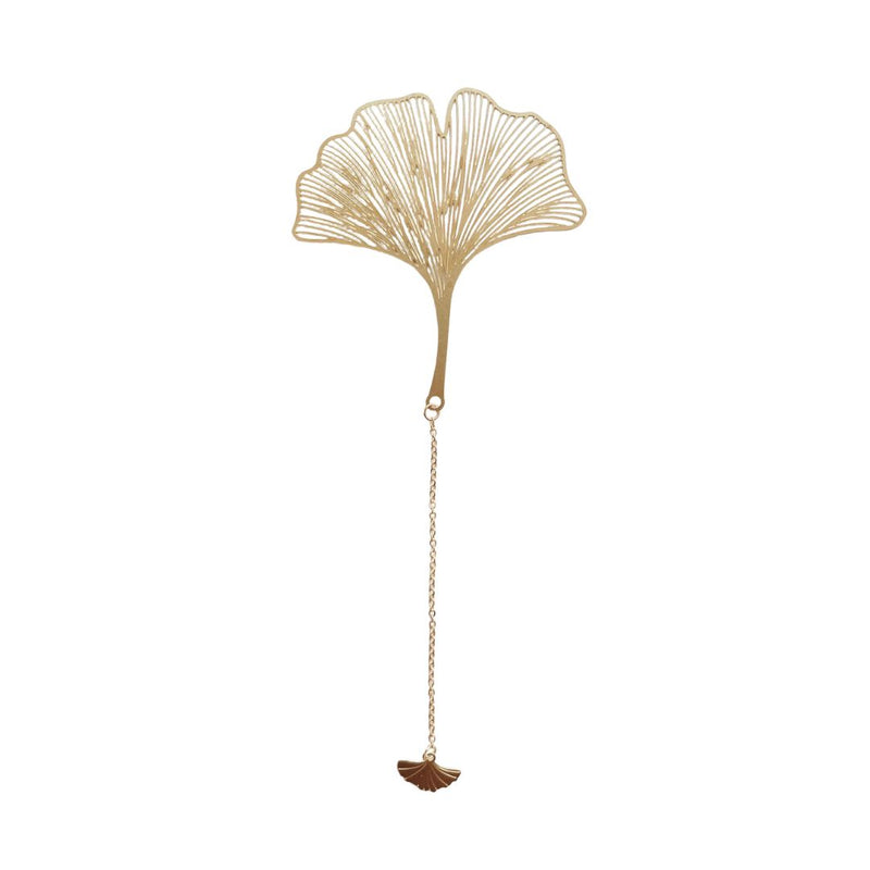 Ginkgo Leaf-Shaped Bookmark by ItsHerWay 🍂