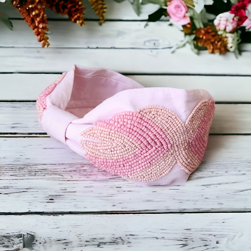 Hancrafted Light Pink Headband