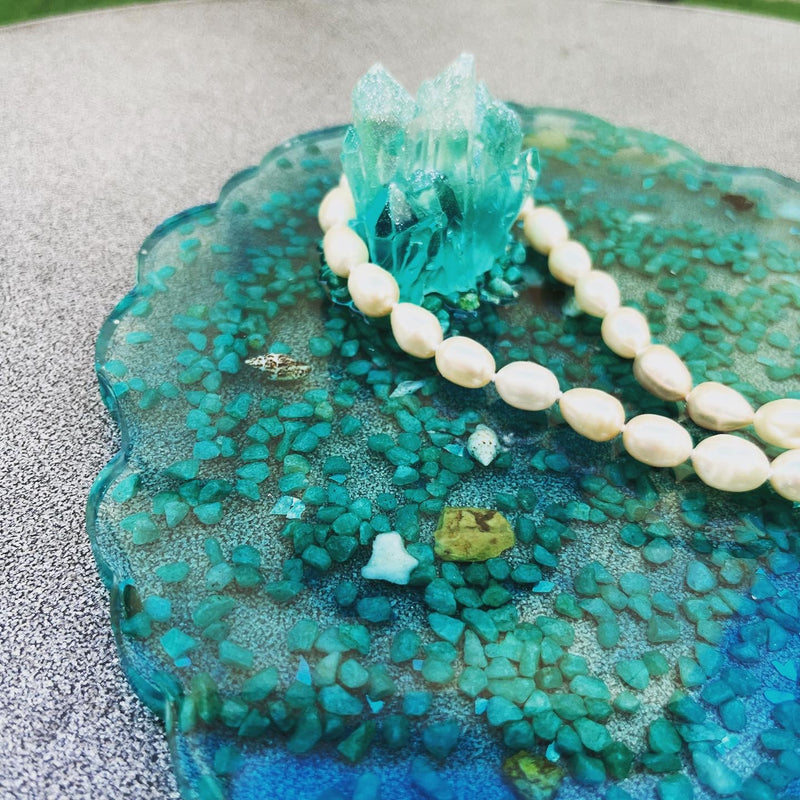 Rocks and Ocean Plate