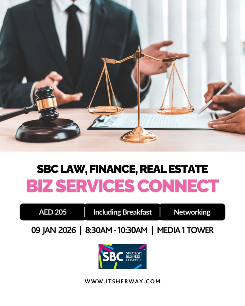 SBC Law, Finance, Real Estate and Biz Services Connect - 9th January 2026