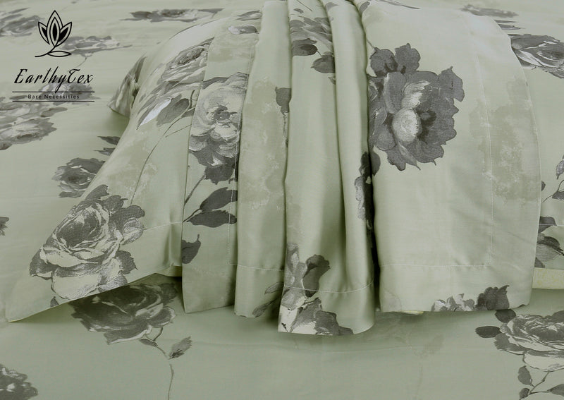 Serenity Blossoms Bedding Set
