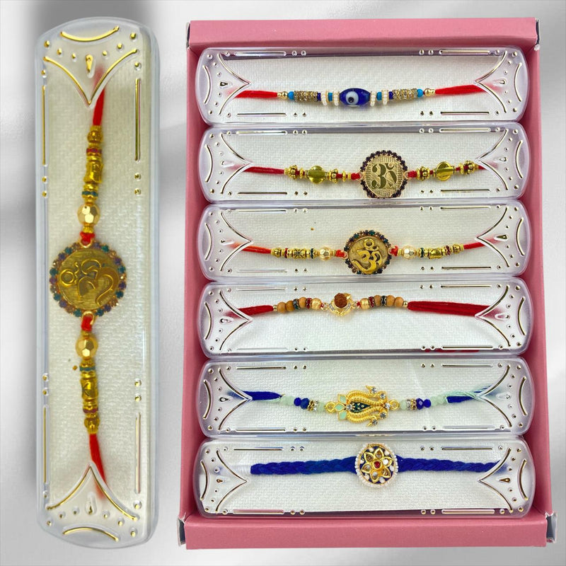 Rakhi Gift Box – Set of 6 (Box 1)