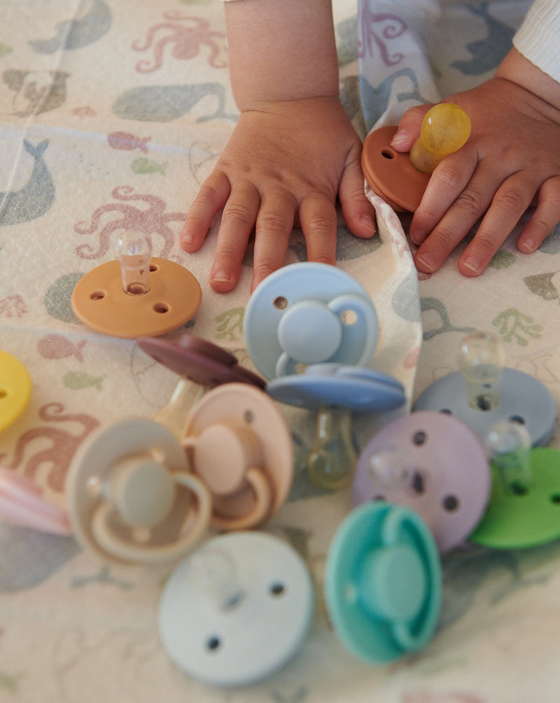 Mininor - Round Pacifier Silicone 0M