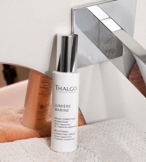 THALGO LA BEAUTE MARINE Brightening Cream and Brightening Serum
