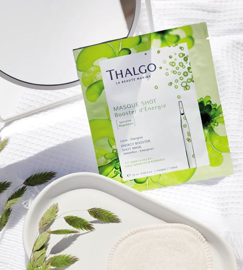 THALGO LA BEAUTE MARINE Energy Booster Shot Mask First Wrinkle & Radiance