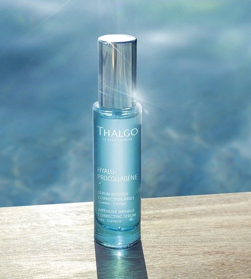 THALGO LA BEAUTE MARINE Hyalu- Procollagene Wrinkle Correcting Rich Cream and Intensive Wrinkle-Correcting Serum