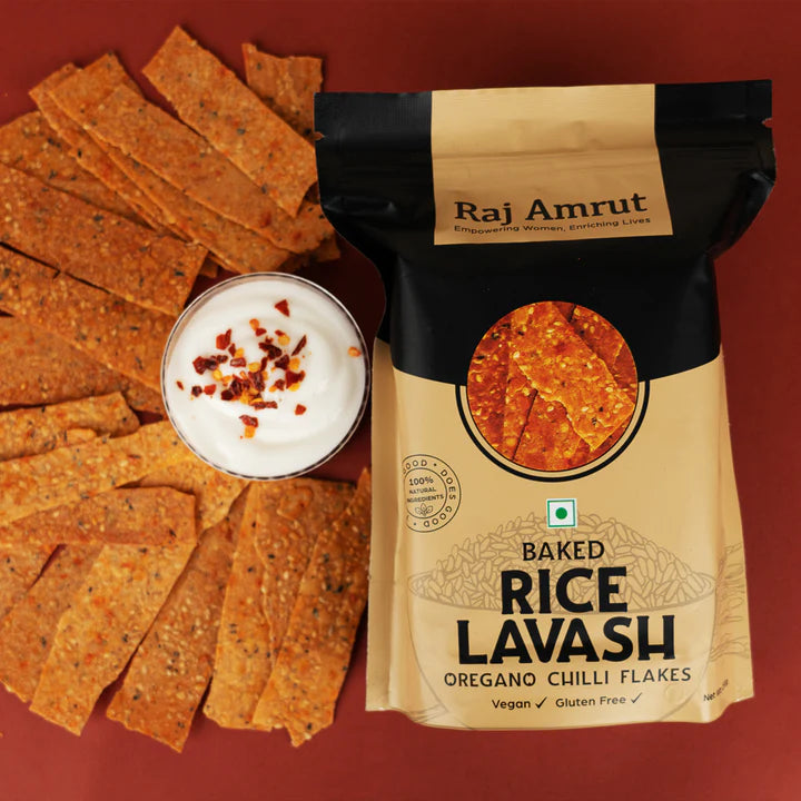 Baked Rice Lavash (Chilli Oregano Flavour) (150g)