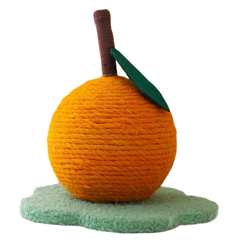 Citrus Bliss: The Orange Sisal Scratching Delight