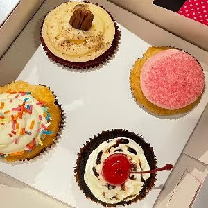 Box Of 4 Assorted Signature Regular Cupcakes