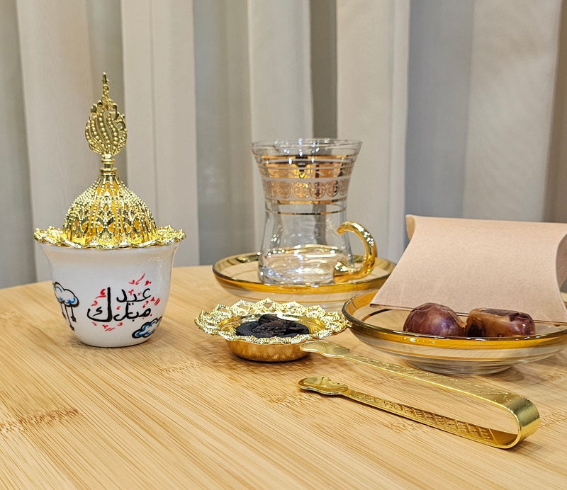 Bakhoor gift set - Arabic calligraphy