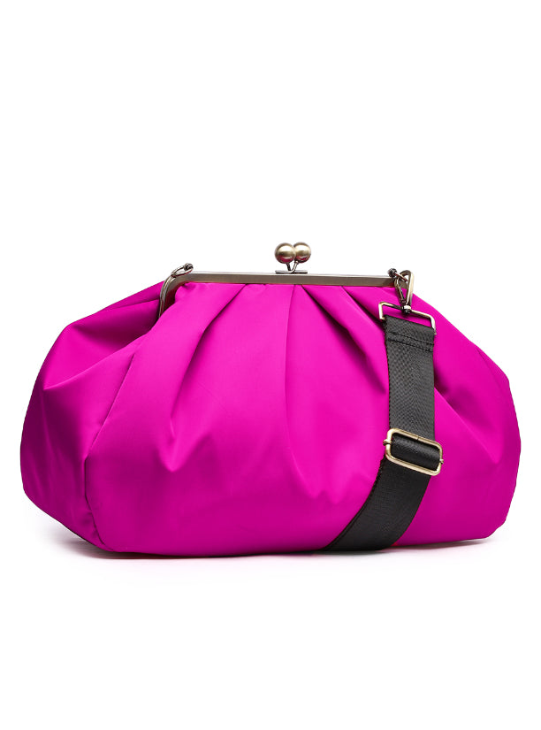 Anni Teriani SOC W&B Pink Clutch