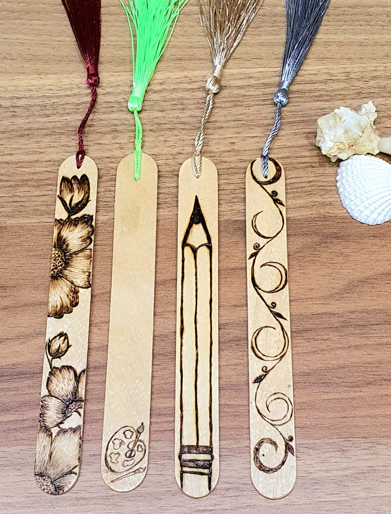 Wood BookMark 6
