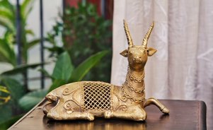 Authentic Dokra Deer From Odisha