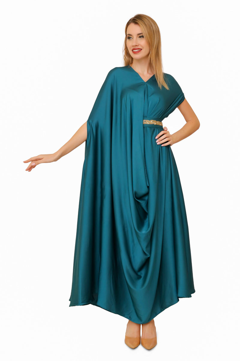 Drape Kaftan Green