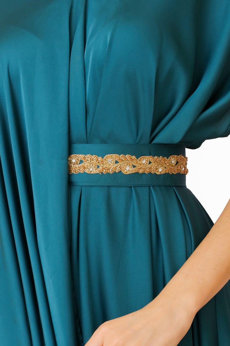 Drape Kaftan Green
