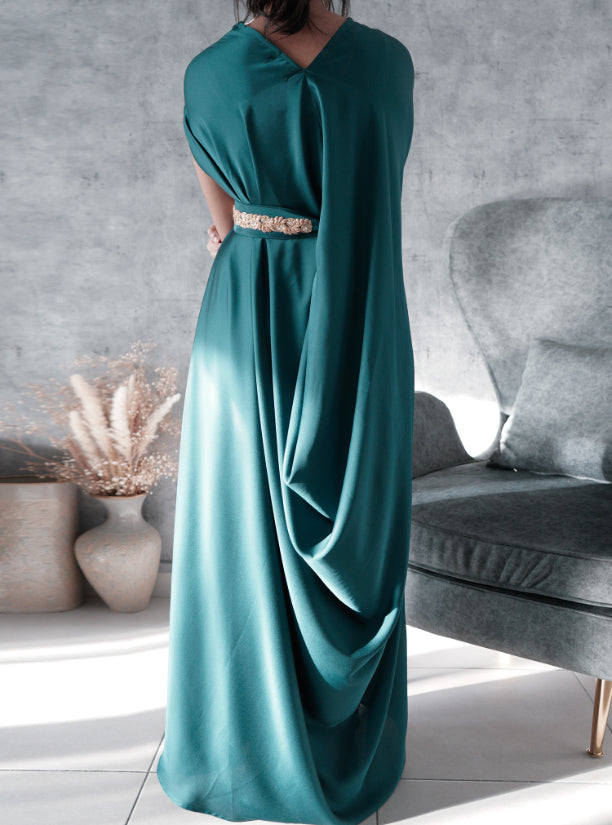 Drape Kaftan Green